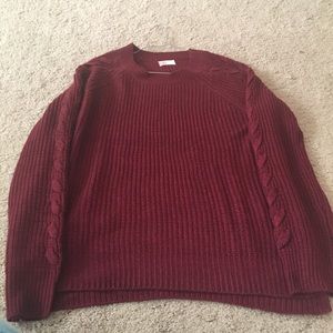 SO Burgundy Sweater